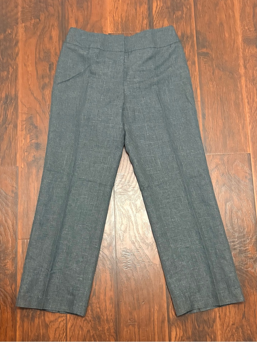 Kasper Charcoal Gray Straight Leg Dress Pants Size 10